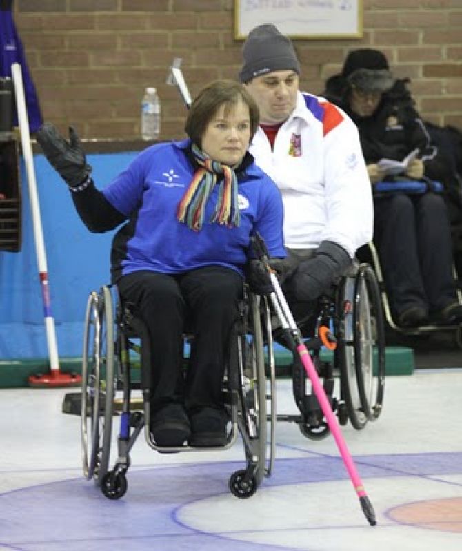 Lanarkshire wheelchair curling open international