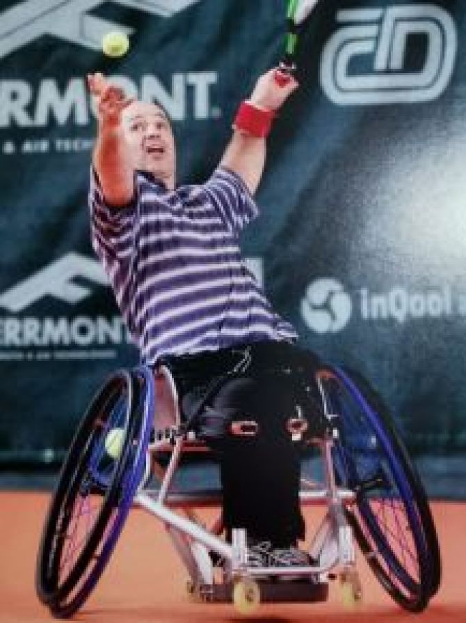 Michal Stefanu letos nejlepším československým tenistou na vozíku!