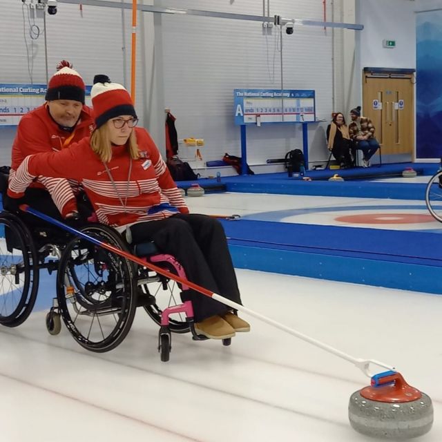 Eva Homolová nová tvář v reprezentaci para curlingu